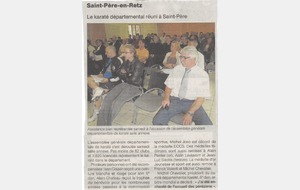 OUEST FRANCE - 21 SEPTEMBRE 2011 - A.G DEPARTEMENTAL - SAINT PERE EN RETZ
