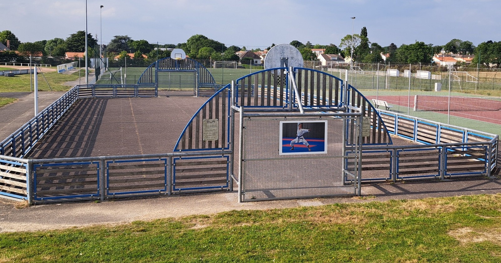 Un parcours photos "sports" autour de l'étang