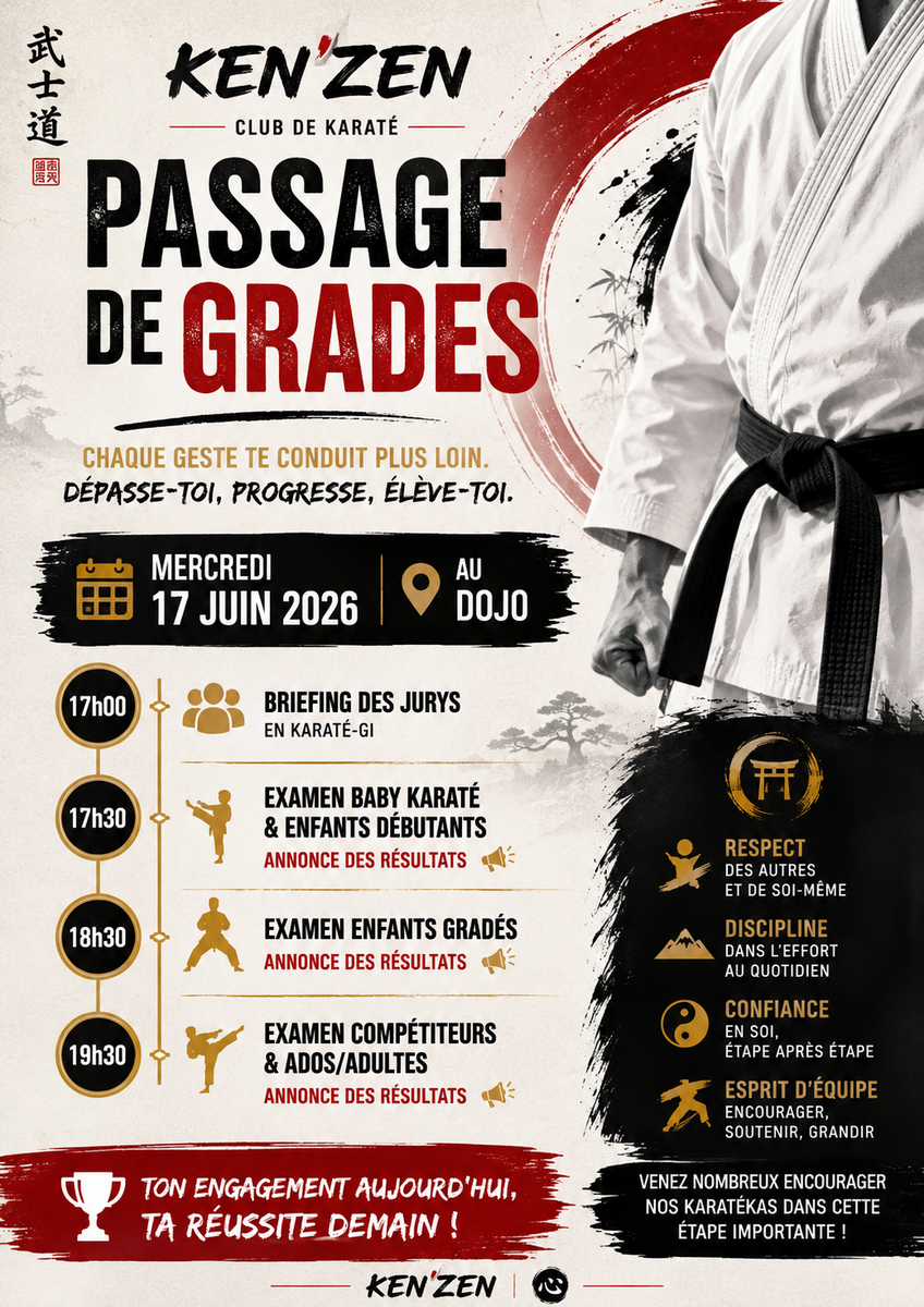 Horaires examen de grades