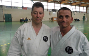 Deux nouvelles ceintures noires 3ème dan.