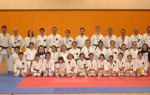 Résultat du championnat de ligue kata 22 podiums