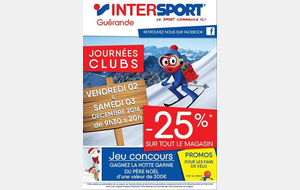 Journées commerciales INTERSPORT GUERANDE