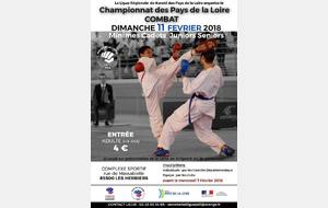 Résultats du championnat de ligue de karaté - kumité (Minimes et Cadets)