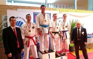 Résultats de l'Open de Ligue kata (Pupilles, Benjamins) et du championnat de ligue kata (Vétérans)