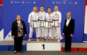 Wanda 3ème du championnat de France Kata