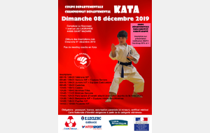 Résultats du championnat départemental kata