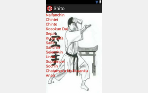 Apprentissage d'un kata Shito Ryu - mardi 11 juillet