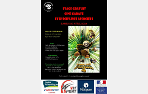 Ciné karaté, pré inscription obligatoire