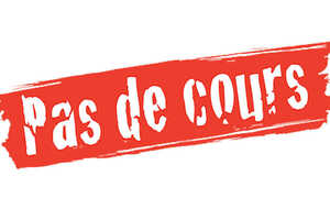 Cours du vendredi 19 avril annulé