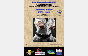 Stage préparation examen ceinture noire