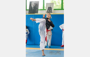 Ken'Zen en stage élite Kumité avec Alizée AGIER