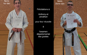 Examen départemental des grades - 07/12/2024