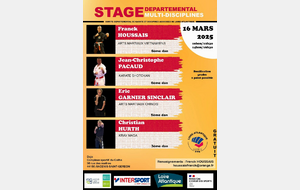 Stage Multi-disciplines avec Christian et JC
