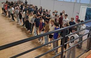 Ken'Zen est intervenu auprès des élèves de l'institut MONGAZON