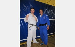 JC avec Lucy DECOSSE, championne olympique 2012 de judo lors de POLICE SPORT HANDICAP