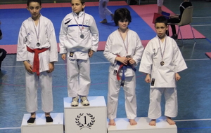 Championnat départemental kata (Benjamins), 3ème - Mathéo