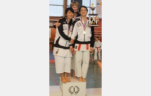 Championnat départemental kata (Equipes Seniors), 1ère - Tatiana/Sachiko/Yolande