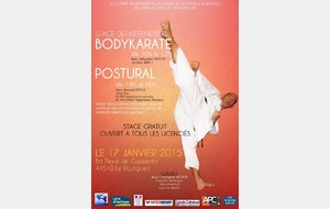 Stage body karaté + stage postural