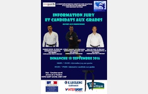 Information jury et candidats aux grades