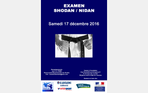 Examen shodan / nidan