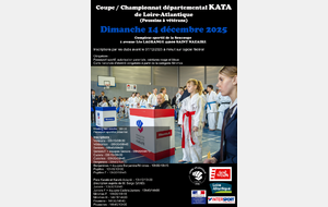 Coupe et championnat départemental kata