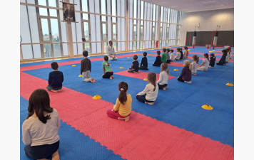 Séances de découverte du Karaté au sein de l'école Sainte Opportune