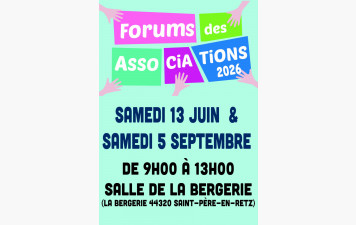 RENDEZ-VOUS AU FORUM DES ASSOCIATIONS !