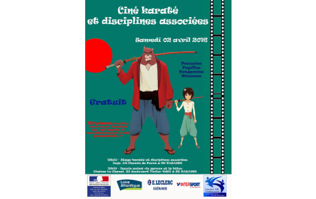 Stage karaté ciné et disciplines associées - 02 avril