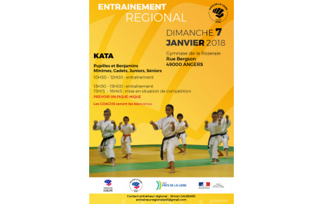 Entrainement régional kata