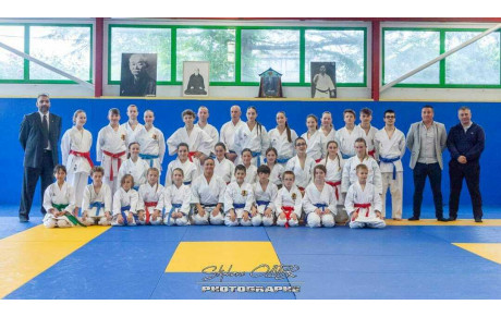 Ken'Zen en stage élite kata avec Laetitia GAUGUET