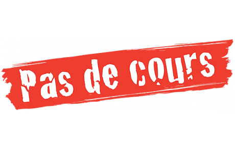 Cours compétiteurs annulés - lundi 16 décembre