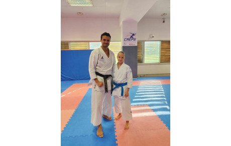 Ginie et Anthony sélectionnés pour un regroupement Zone Nord KATA