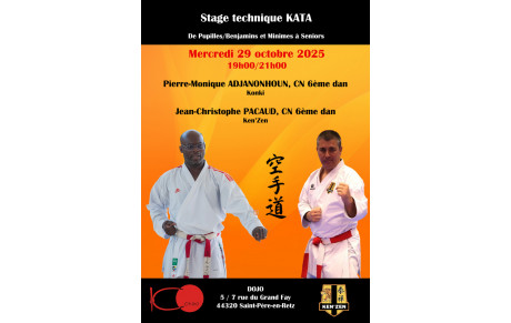 Stage kata avec Pierre-Monique ADJANONHOUN