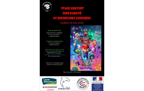 Inscription pour le ciné karaté